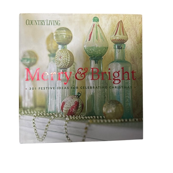 country living | Holiday | Country Living Merry Bright Book Euc | Poshmark